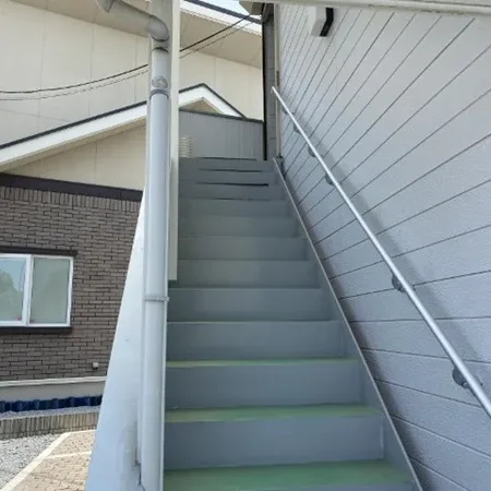 熊谷市箱田　Ｎ様邸　外階段・手摺工事