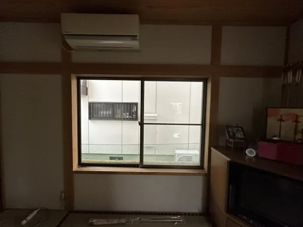 施工前窓