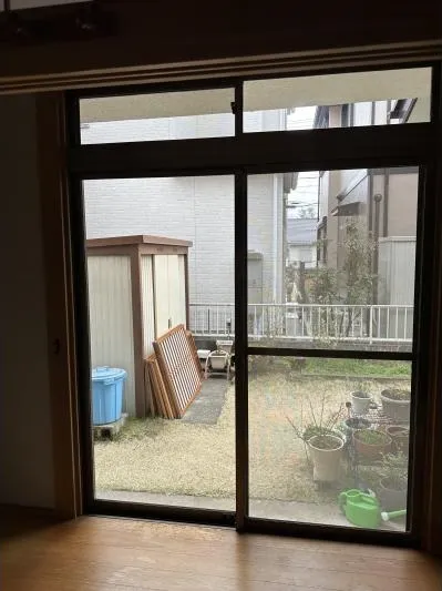 施工前窓